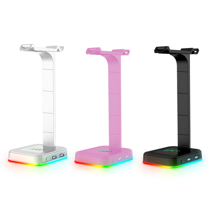 Gaming Headset Stand (RGB & Charging for Wireless Headset)